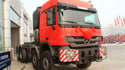 梅賽德斯-奔馳卡車 奔馳Actros 610馬力 8X8大件牽引車(4160)