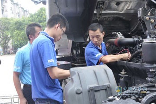 2014年東風(fēng)柳汽國(guó)四商用車服務(wù)技能比武大賽