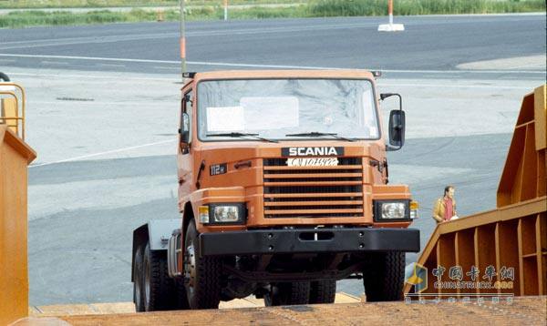 1980年發(fā)布的全新斯堪尼亞T112卡車，中國林業(yè)部采購了158輛