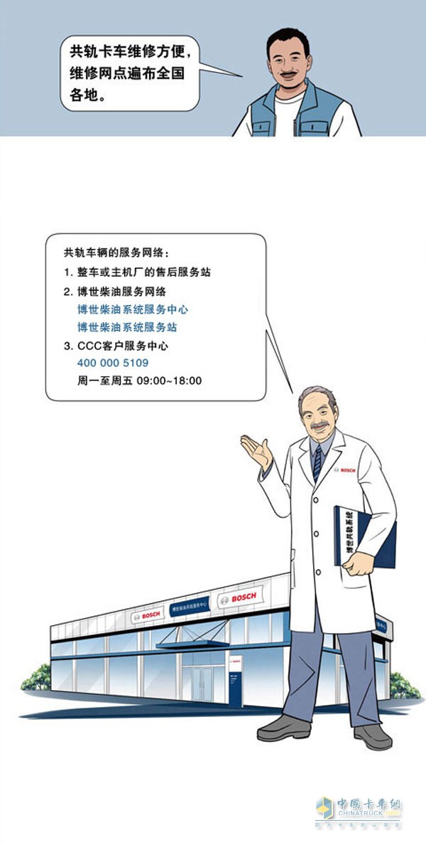 共軌汽車(chē)維修方便