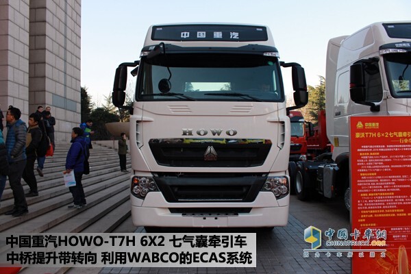 中國重汽HOWO-T7H 6X2牽引車