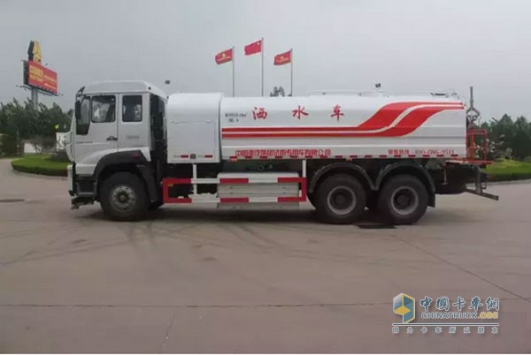 綠葉牌JYJ5251GSSE天然氣灑水車(chē)