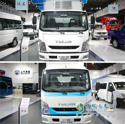 躍進C300-33三溫冷鏈車、躍進EC100-33新能源車