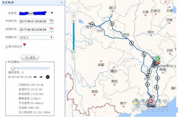 以陜汽840這輛車為例