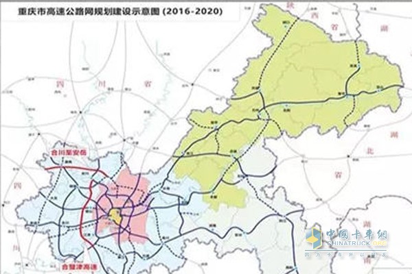 重慶即將開工建設三條高速公路