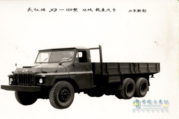 1958年10月長(zhǎng)征汽車以捷克太脫拉III型載重汽車為原型仿制出第一輛越野車