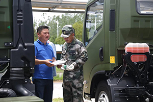 首戰(zhàn)用我，強(qiáng)筑國(guó)防-上汽輕卡軍車(chē)積極投身三軍建設(shè)!