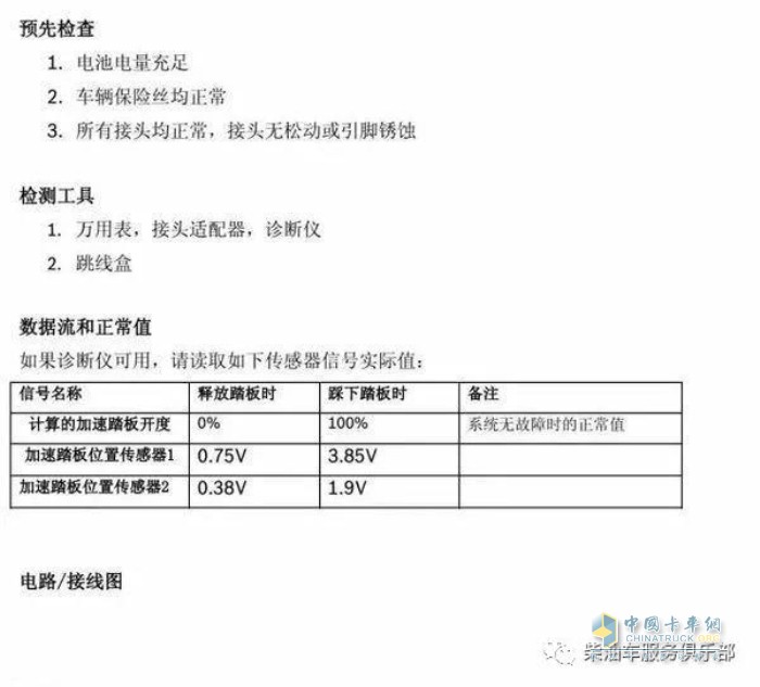 加速踏板 卡車維修 卡車零部件