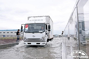 中國新能源物流車挑戰(zhàn)賽首戰(zhàn)告捷 上汽輕卡EC300包攬三項大獎