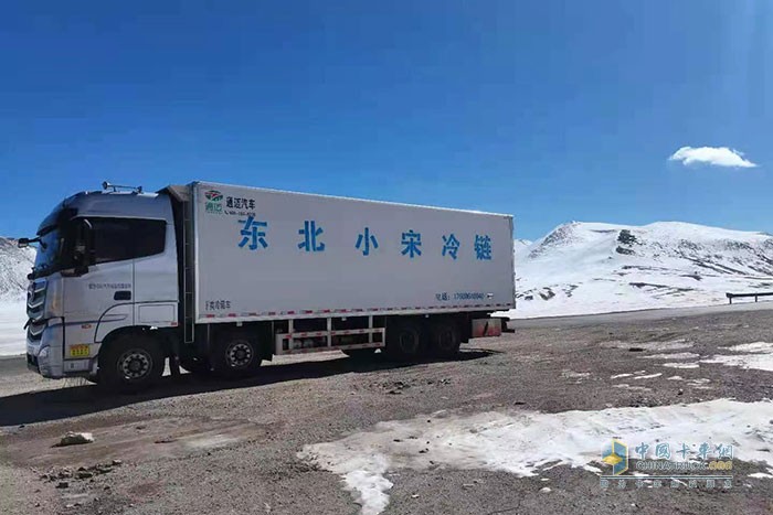 山東通邁 肉掛冷藏車 青藏線