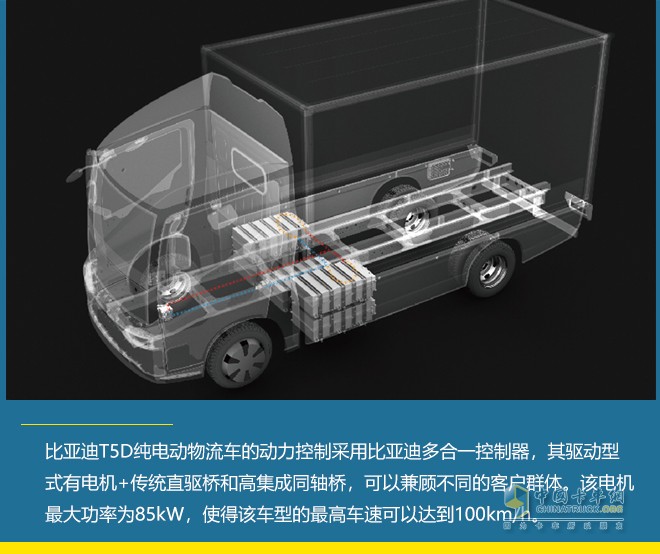 比亞迪 T5D 純電動物流車