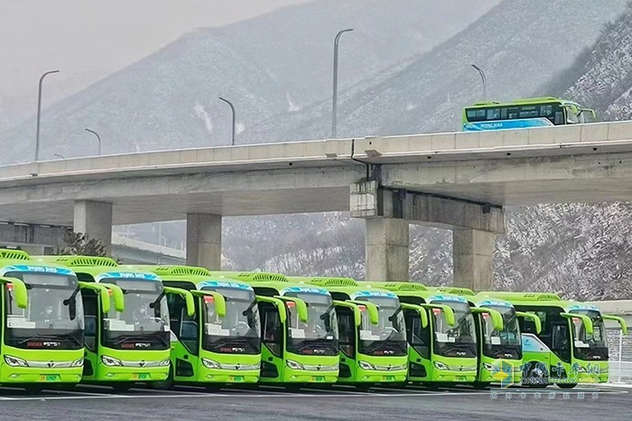 福田汽車 北京冬奧會(huì) 雙奧車企