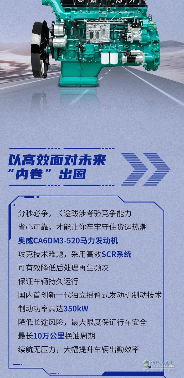 解放動(dòng)力,奧威CA6DM3,發(fā)動(dòng)機(jī)