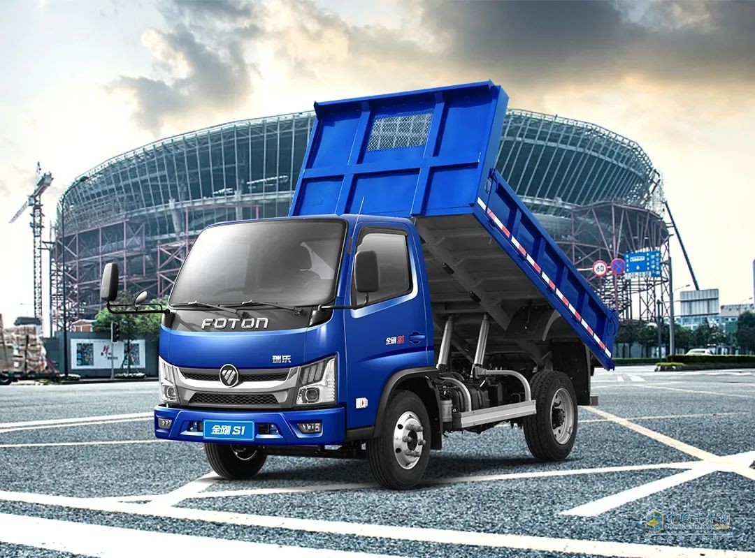 福田瑞沃工程車，X-Truck金剛S1，新藍(lán)牌，國六