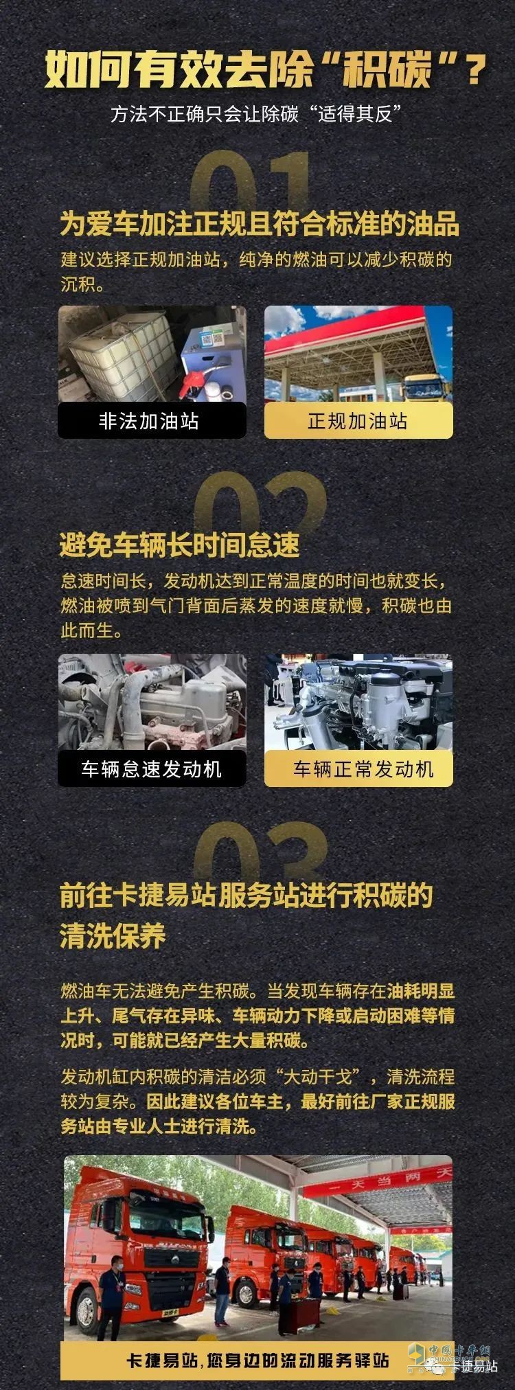 高效清楚“積碳”，保障卡車暢通無憂！