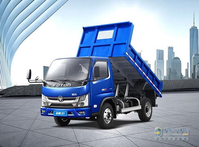 福田瑞沃工程車，X-Truck金剛S1，新藍(lán)牌，國(guó)六