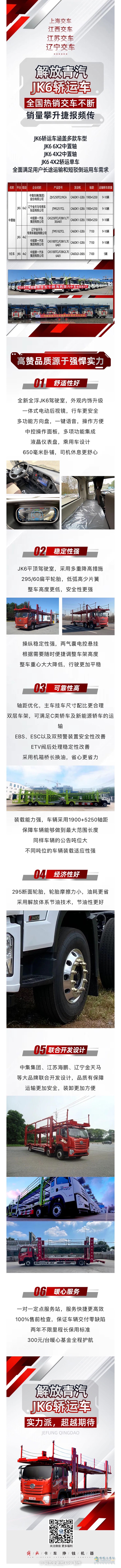 交車不斷！JK6轎運車全國熱銷捷報頻傳！