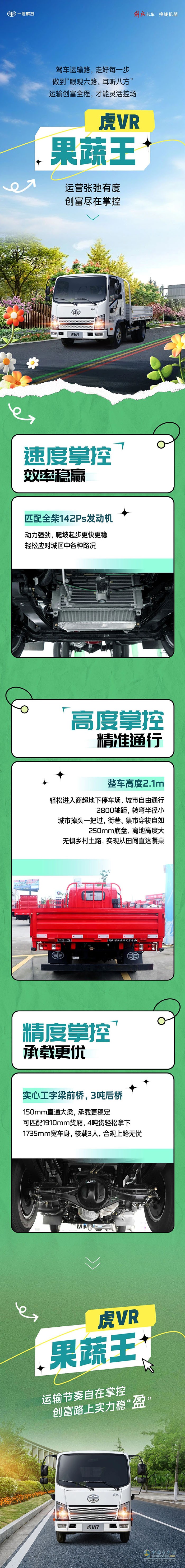 一汽解放輕卡：“眼觀六路、耳聽八方”，虎VR-果蔬王實力控場！