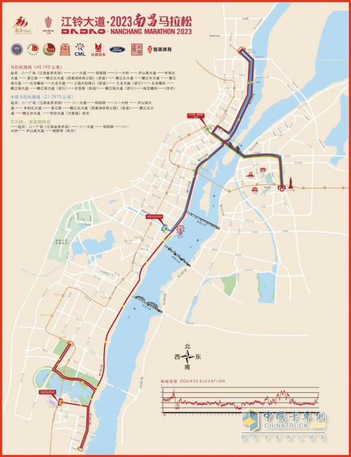 2023年南昌馬拉松鳴槍在即，江鈴大道成總冠名贊助商