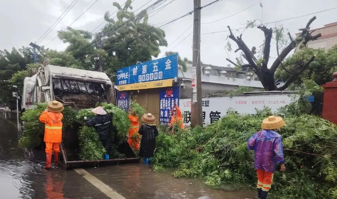 臺(tái)風(fēng)“摩羯”過境，福龍馬海南項(xiàng)目公司全力搶險(xiǎn)救災(zāi)，共護(hù)家園