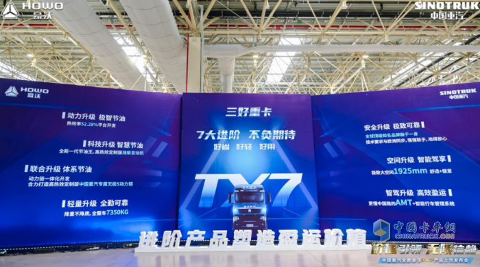 國六b時代前瞻 中國重汽全新豪沃TX7傳承歐系品質(zhì) 耀世登場