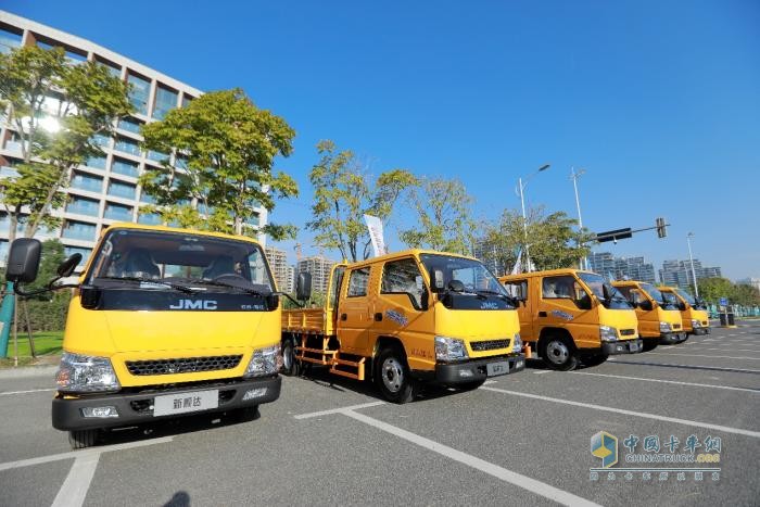 緊跟時(shí)代的脈搏 江鈴順達(dá)工程車闊步奮進(jìn)在城建新征程