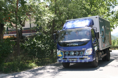 奧鈴CTX廂式車(chē)路面行駛