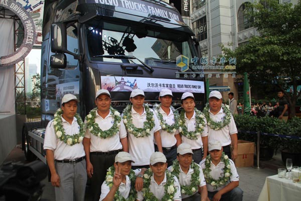 沃爾沃卡車節(jié)油大賽中國區(qū)總決賽參賽選手