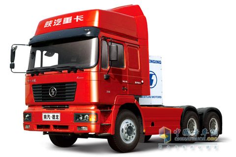 陜汽 德龍重卡 6×4 LNG超強(qiáng)版牽引車