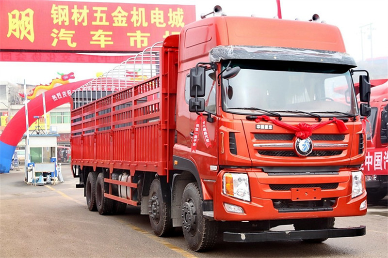 重汽王牌 W5G重卡 340馬力 8X4 9.4米 國(guó)四倉(cāng)柵式載貨車(chē)(CDW5310CCYA1T4)