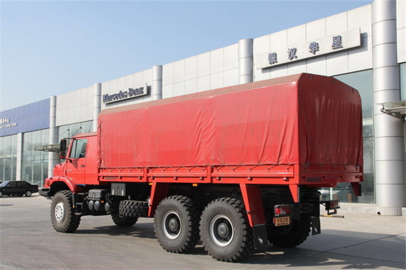 奔馳 Zetros重卡 330馬力 6X6 國五廂式載貨車(型號2733)