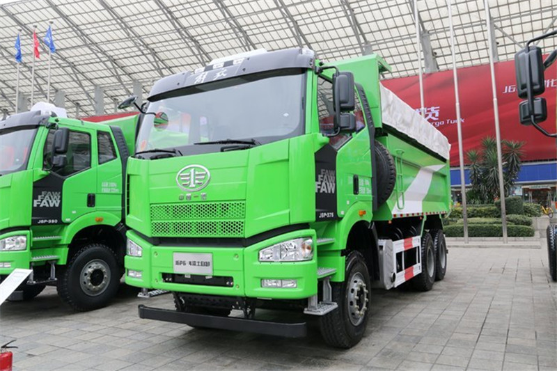 一汽解放 J6P重卡 390馬力 6X4 6.2米 國五自卸車(CA3250P66K2L2T1A1E5)