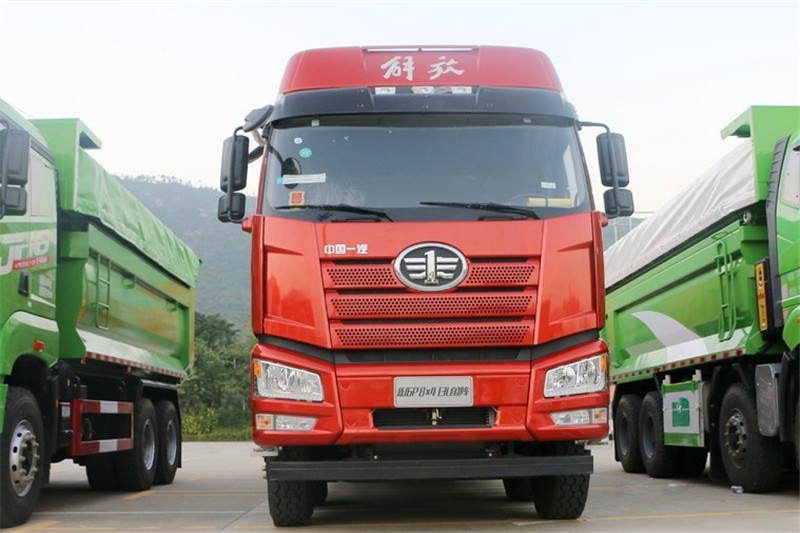 一汽解放 新J6P重卡 500馬力 8X4 8.8米 國(guó)五自卸車(CA3310P66K24L7BT4AE5)