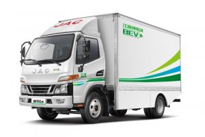 江淮 帥鈴i5-V330 2019款 4.5T 4.15米單排 96.77kWh 純電動廂式輕卡載貨車(中體)(HFC5045XXYEV1)